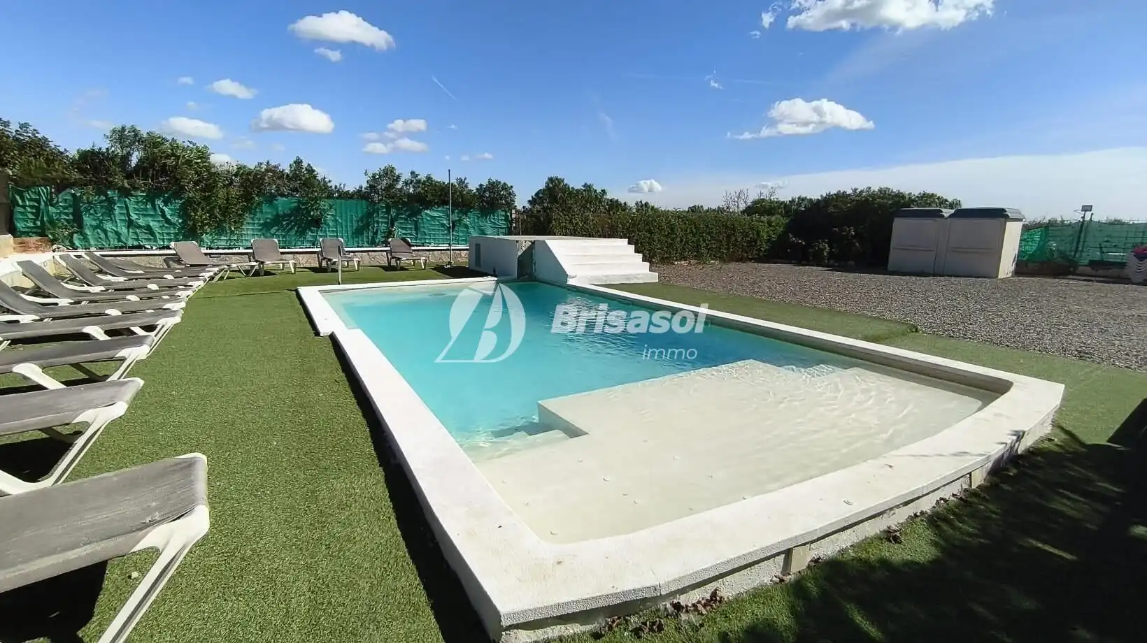 Schwimmbecken von Country house zum Verkauf in Reus mit Klimaanlage, Privatgarten und Terrasse