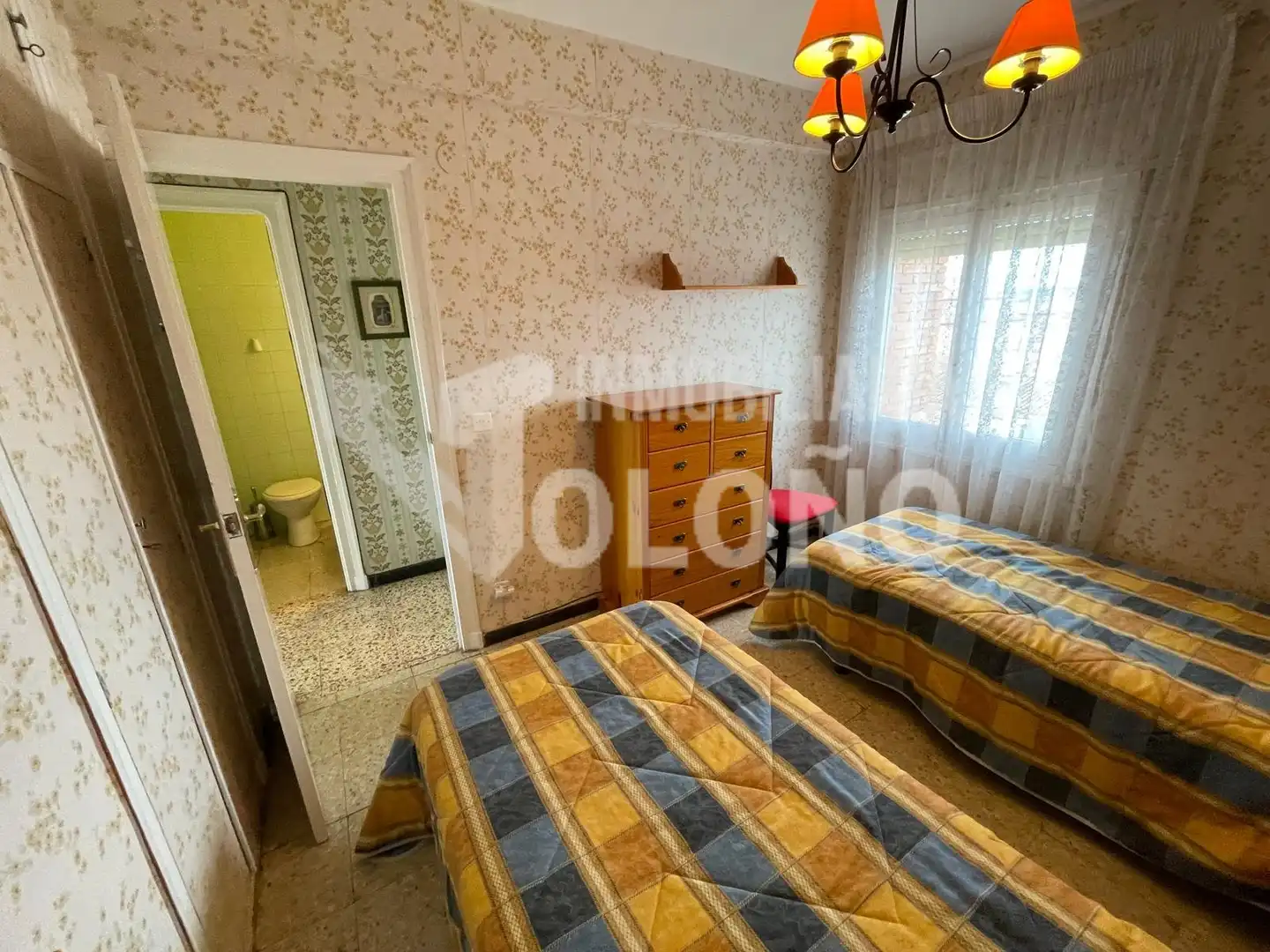 Schlafzimmer von Wohnung zum Verkauf in Casalarreina mit Terrasse und Möbliert