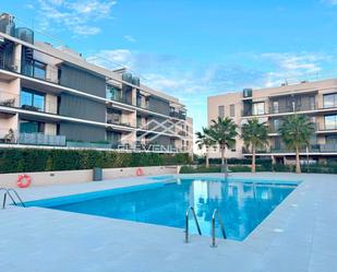 Swimming pool of Flat for sale in  Palma de Mallorca  with Air Conditioner, Heating and Private garden