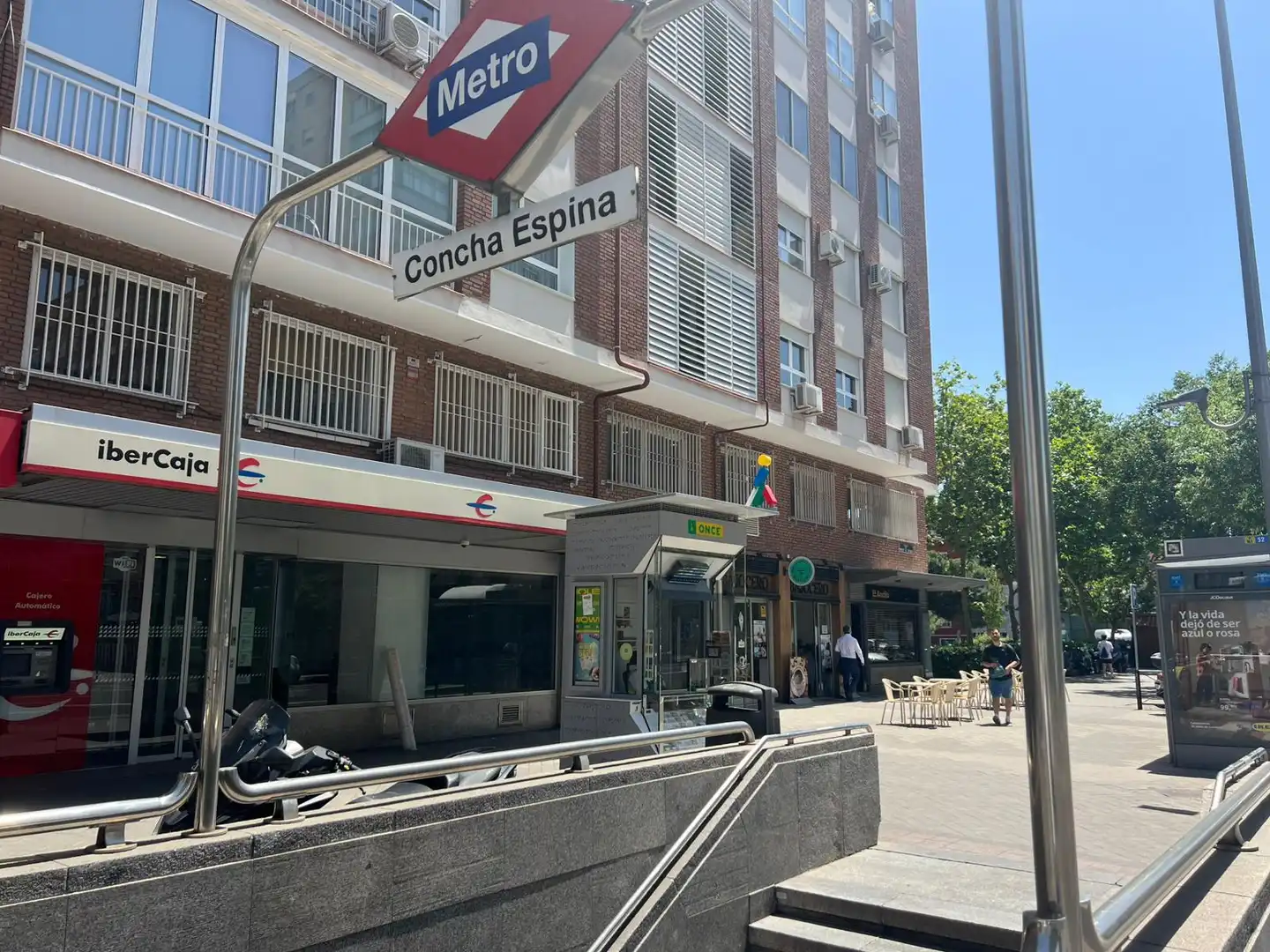 Exterior view of Flat for share in Madrid  with Heating, Furnished and Washing machine