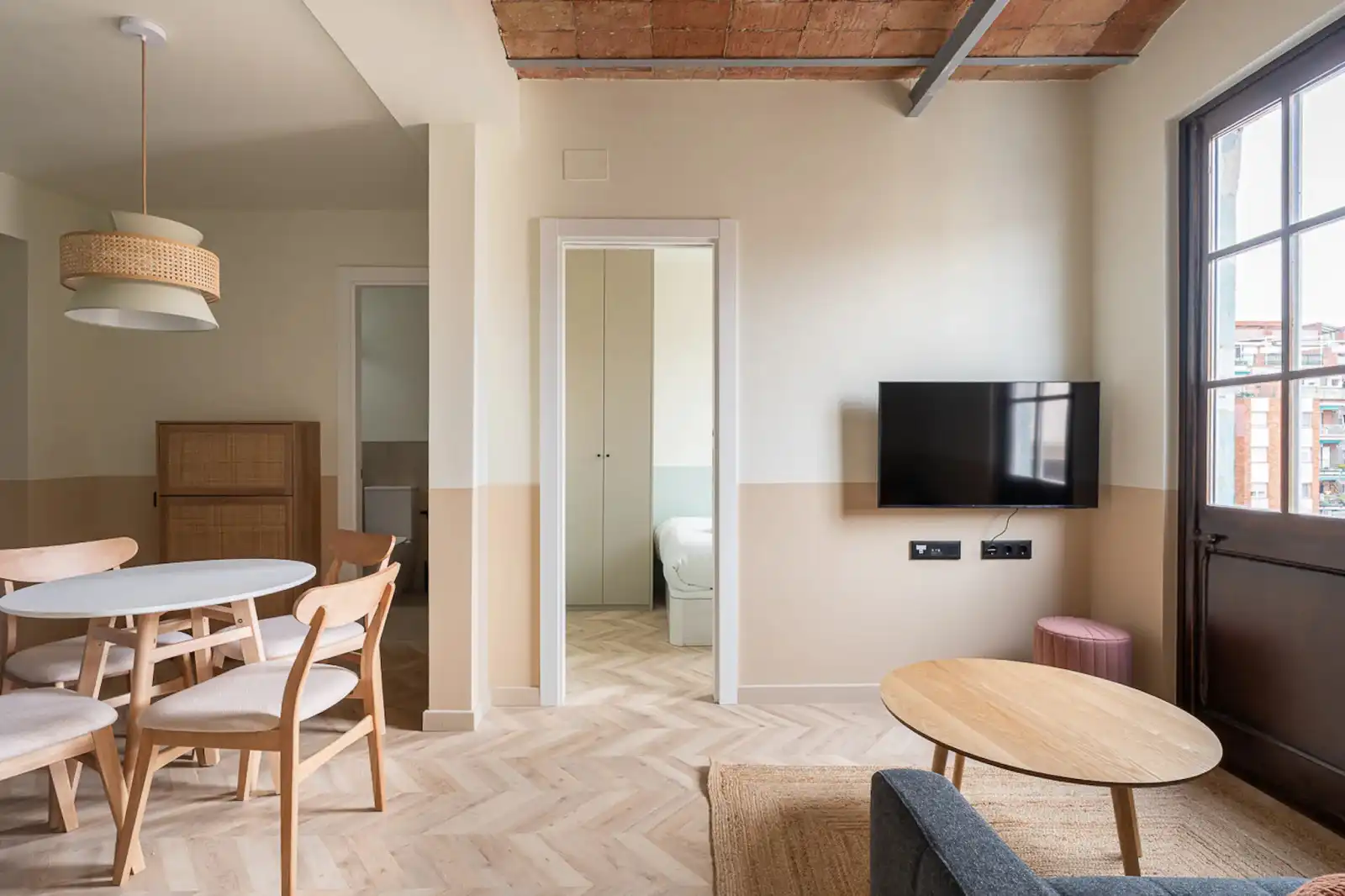Wohnzimmer von Wohnung zur Miete in Sant Martí