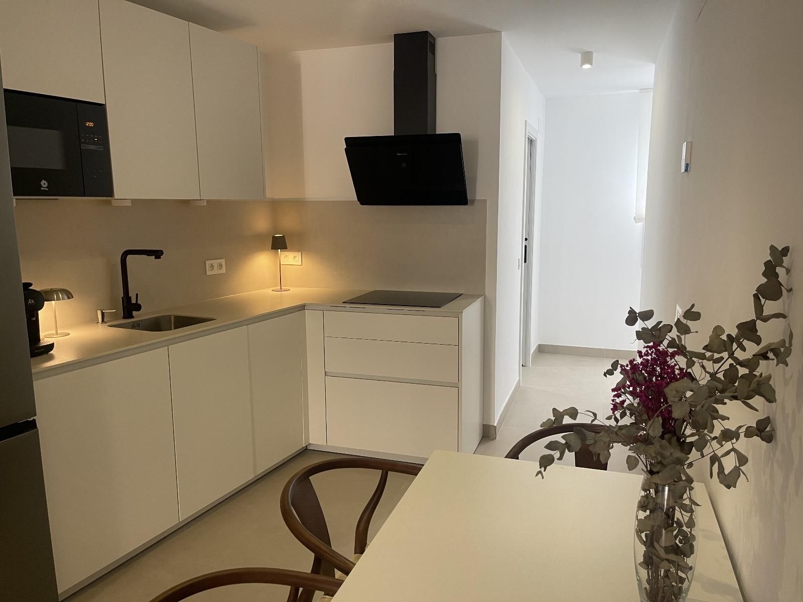 Kitchen of Flat to rent in Sanlúcar de Barrameda  with Air Conditioner, Heating and Storage room