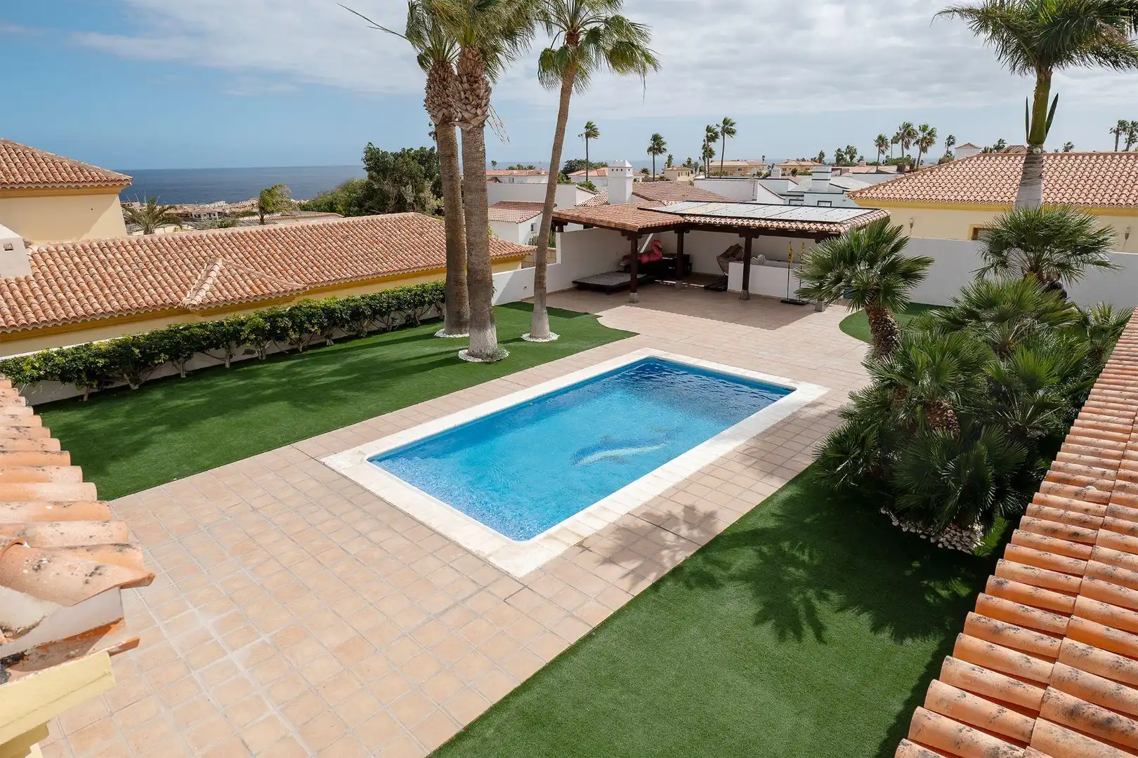 Piscina de Casa o chalet en venta en San Miguel de Abona con Aire acondicionado