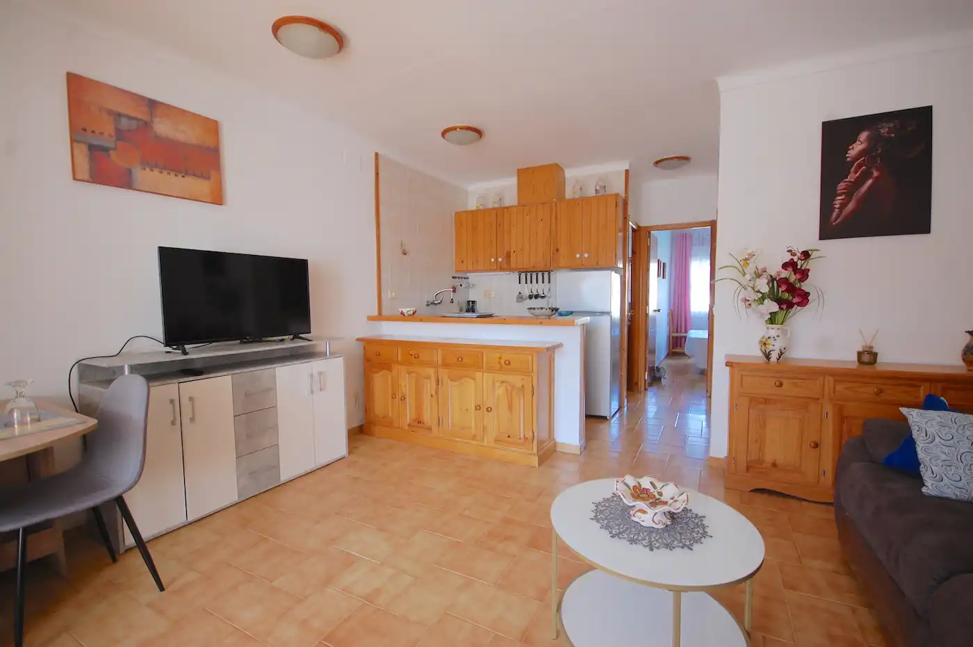 Cuina de Casa adosada en venda en L'Escala amb Terrassa, Moblat i Forn