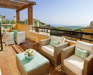 Terrace of Single-family semi-detached for sale in Málaga Capital  with Air Conditioner, Heating and Private garden