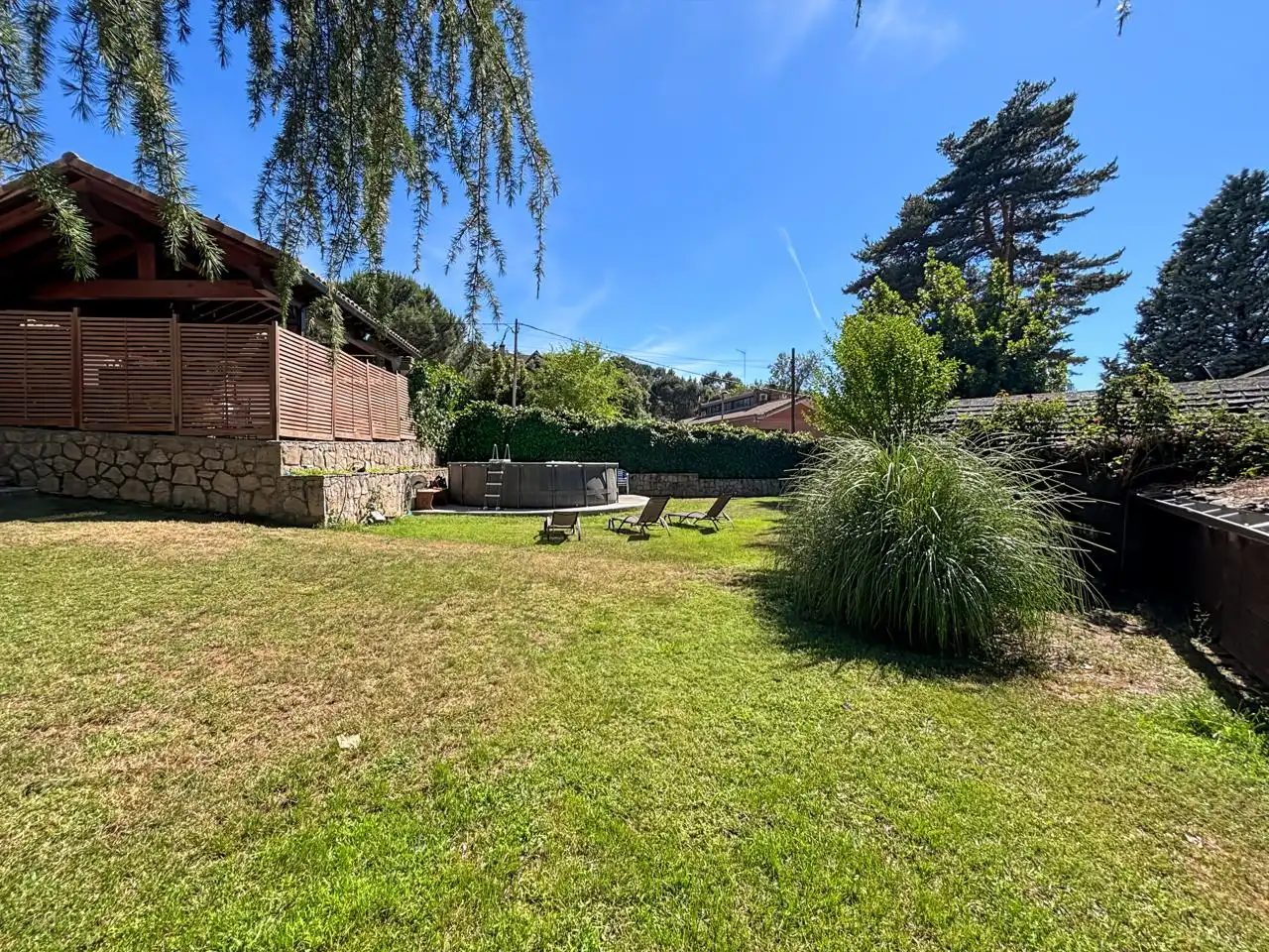 Jardí de Casa o xalet en venda en El Escorial amb Calefacció, Jardí privat i Terrassa