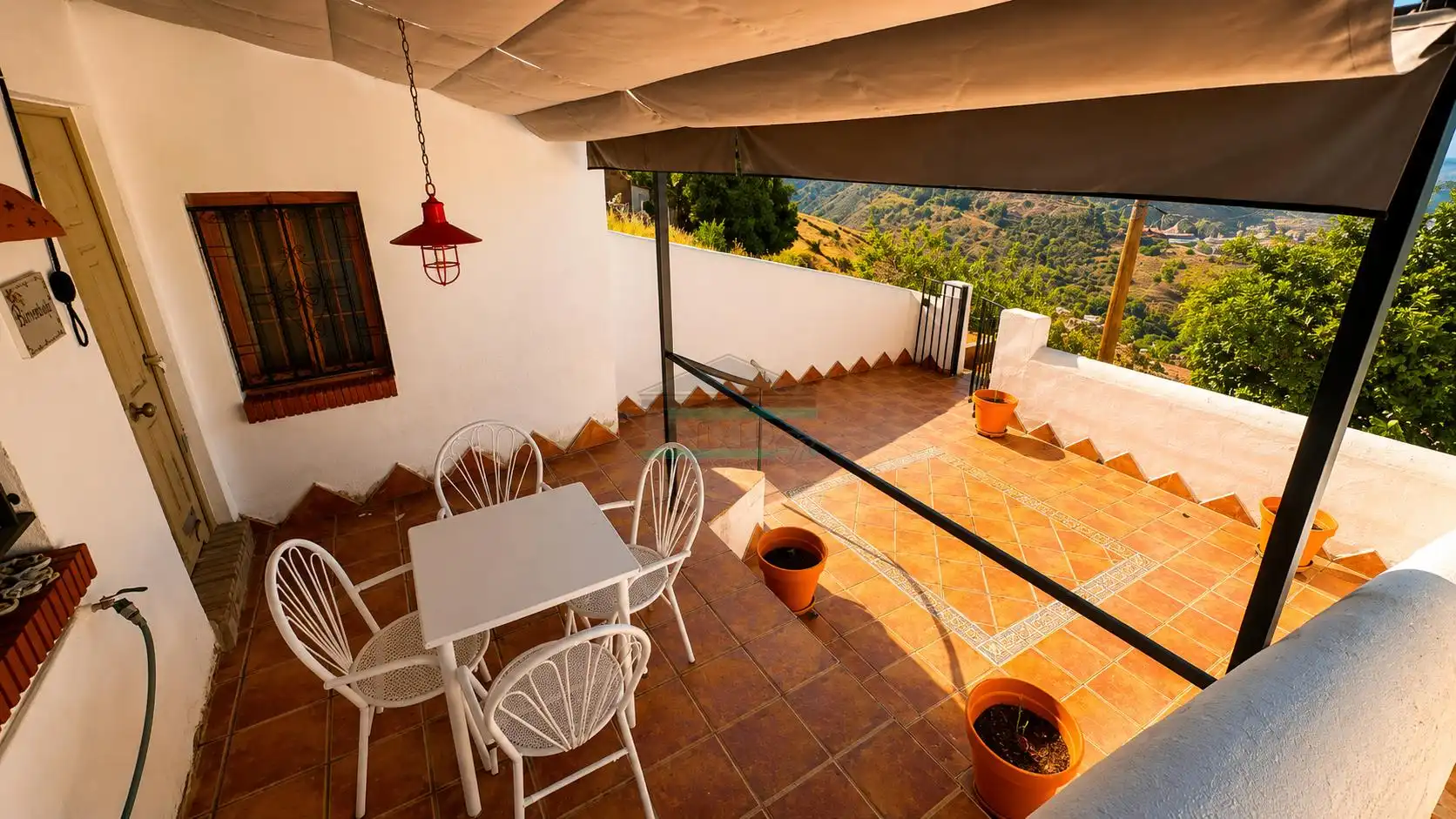 Terraza de Piso de alquiler en Granada con Jardín privado, Terraza y Amueblado