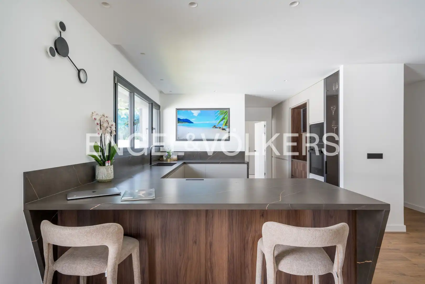 Cocina de Casa o chalet en venta en Gijón  con Calefacción, Jardín privado y Terraza