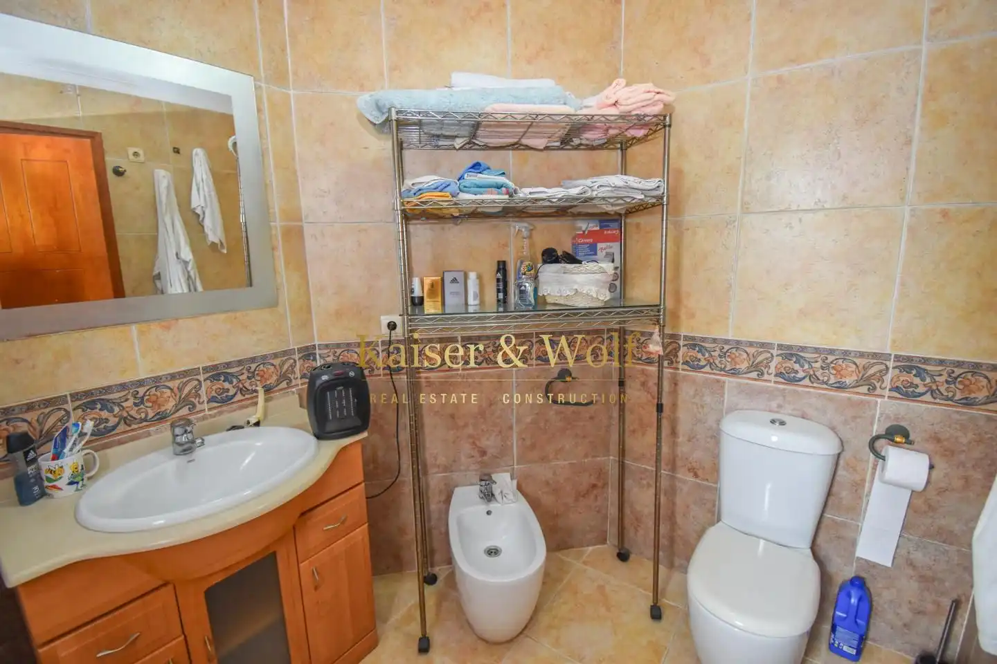 Baño de Casa o chalet en venta en Santa Pola con Aire acondicionado, Jardín privado y Terraza