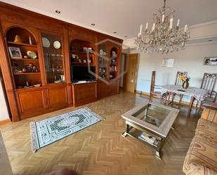 Living room of Flat for sale in  Madrid Capital  with Air Conditioner, Terrace and Storage room