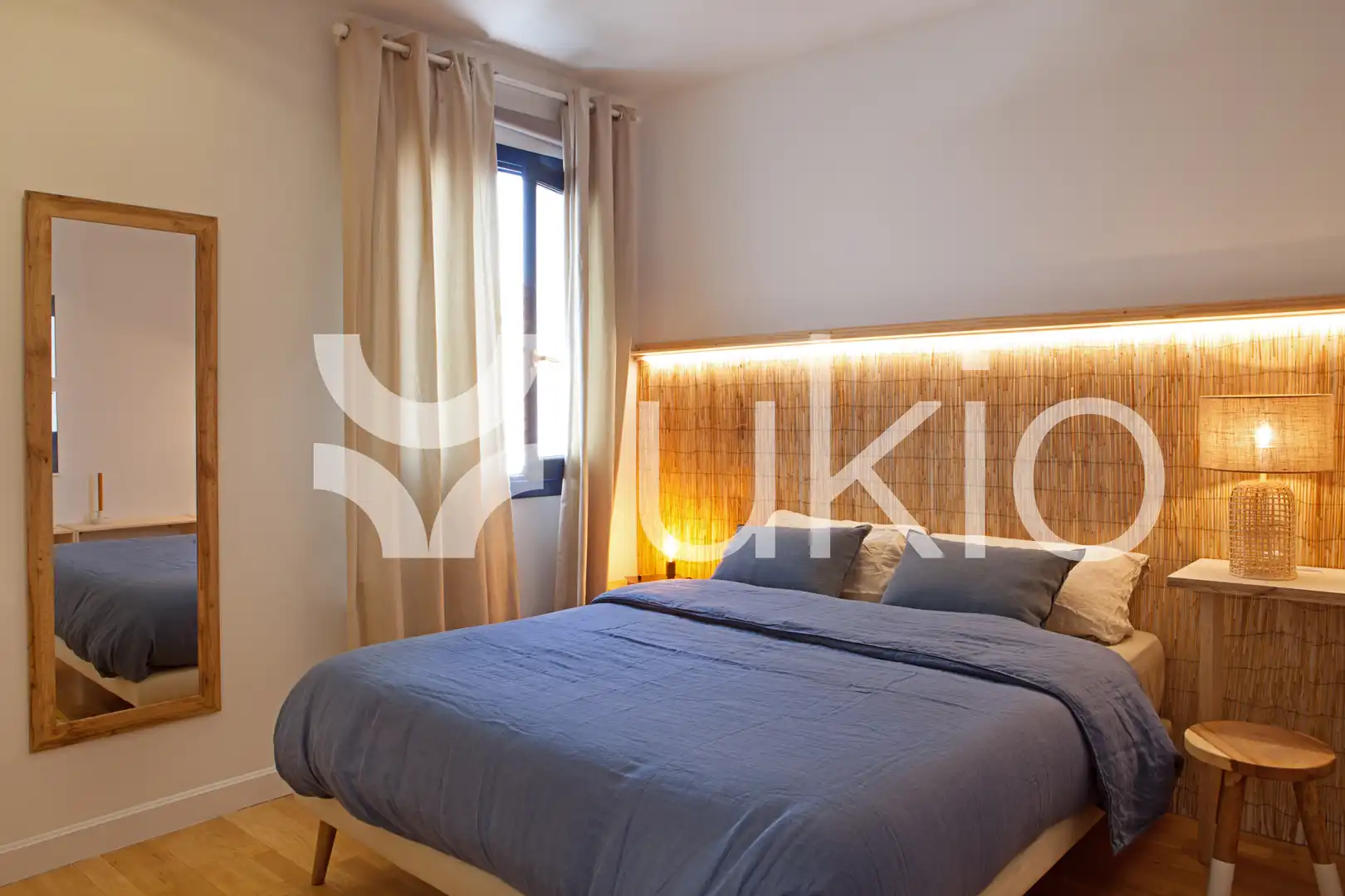 Habitación de Apartamento de alquiler en Madrid con Aire acondicionado, Terraza y Amueblado