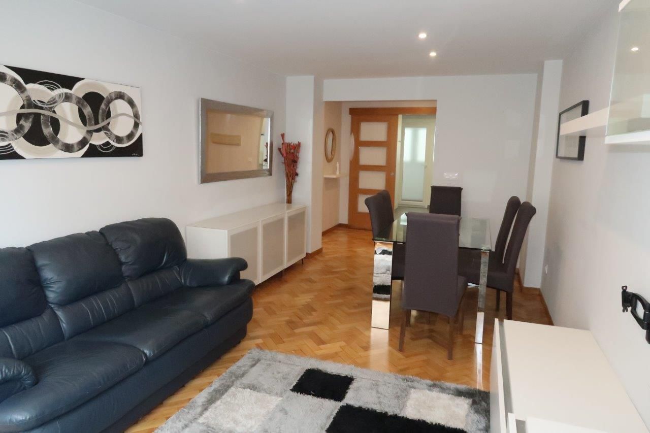 Living room of Flat for sale in A Coruña Capital   with Heating and Furnished