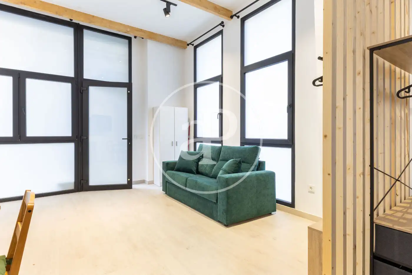 Living room of Lofts for sale in Valencia  with Air Conditioner, Heating and Furnished