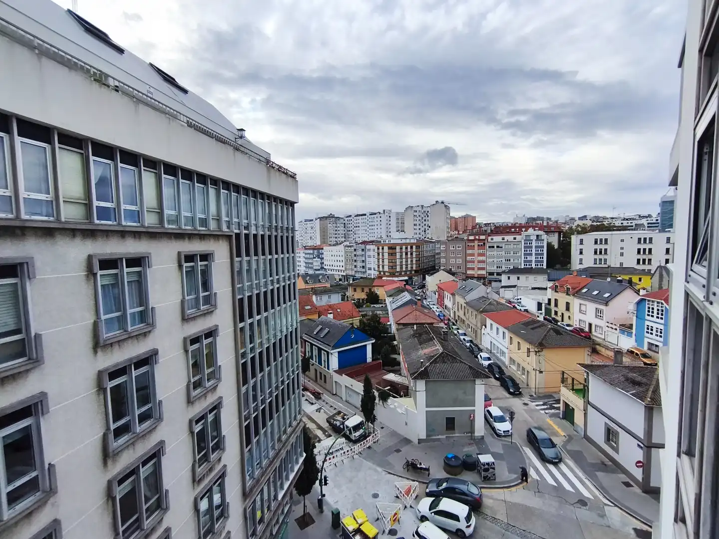Vista exterior de Piso en venta en A Coruña Capital  con Calefacción, Parquet y Trastero
