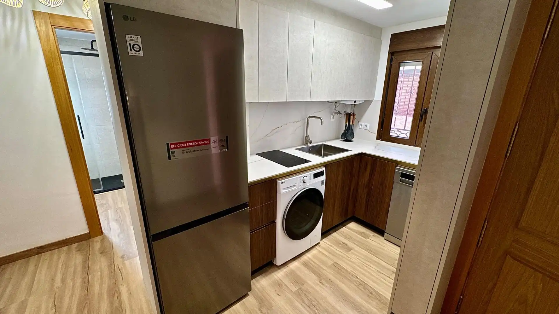 Kitchen of Flat for rent in Pinos Genil  with Air Conditioner, Heating and Furnished