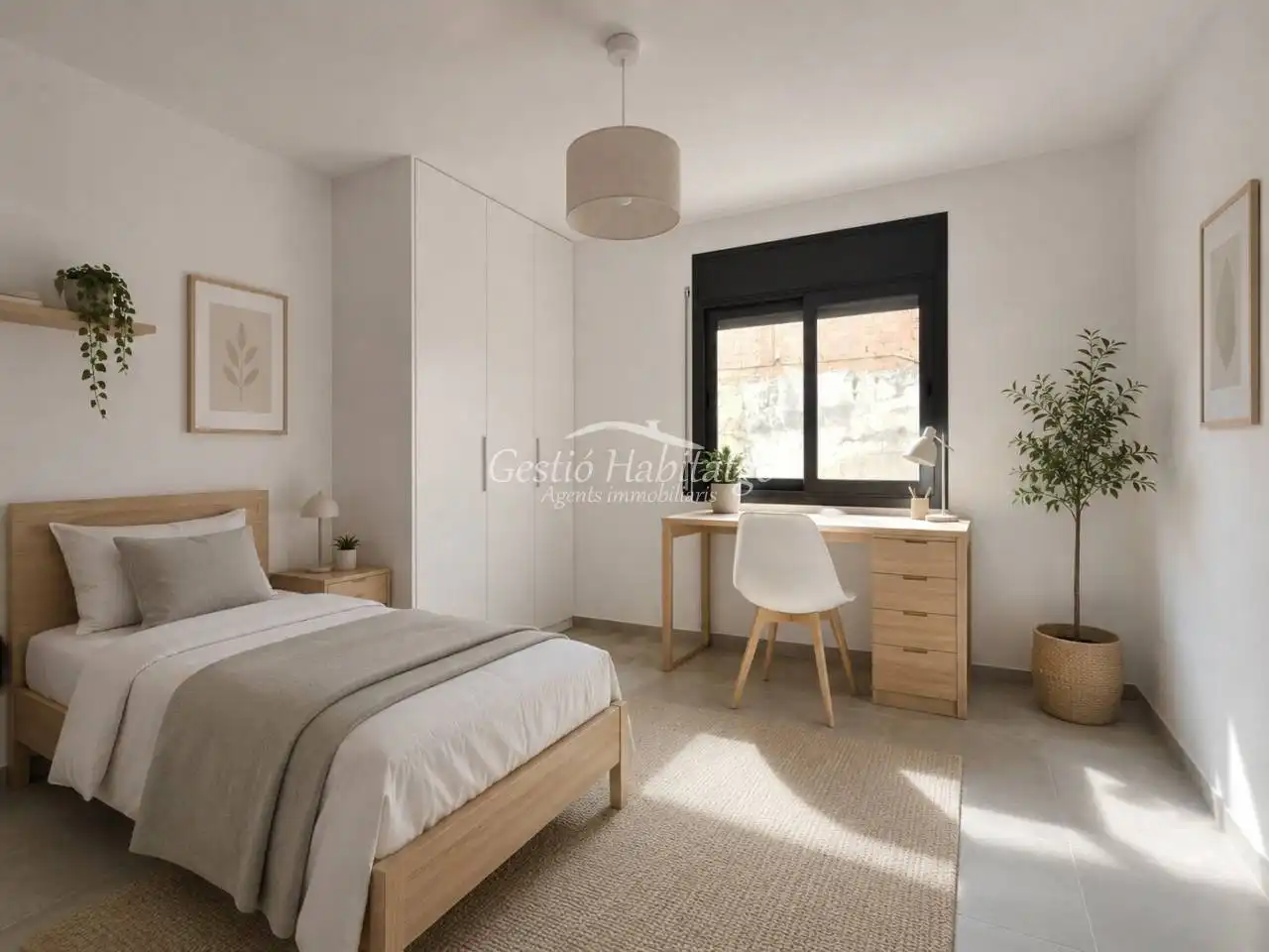Bedroom of Flat for sale in Les Franqueses del Vallès  with Air Conditioner, Heating and Balcony