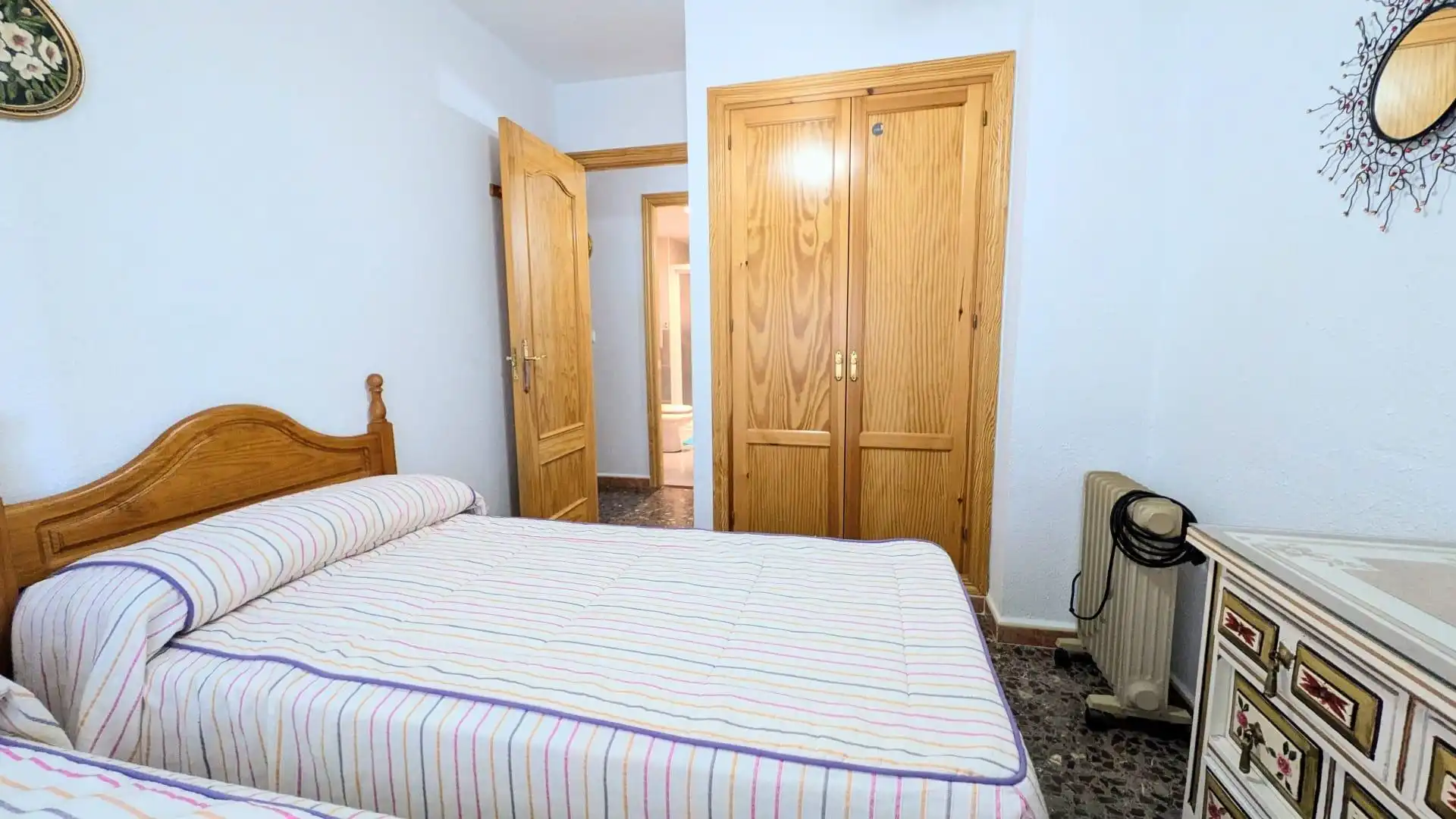 Habitación de Apartamento de alquiler en Fuengirola con Aire acondicionado, Calefacción y Terraza