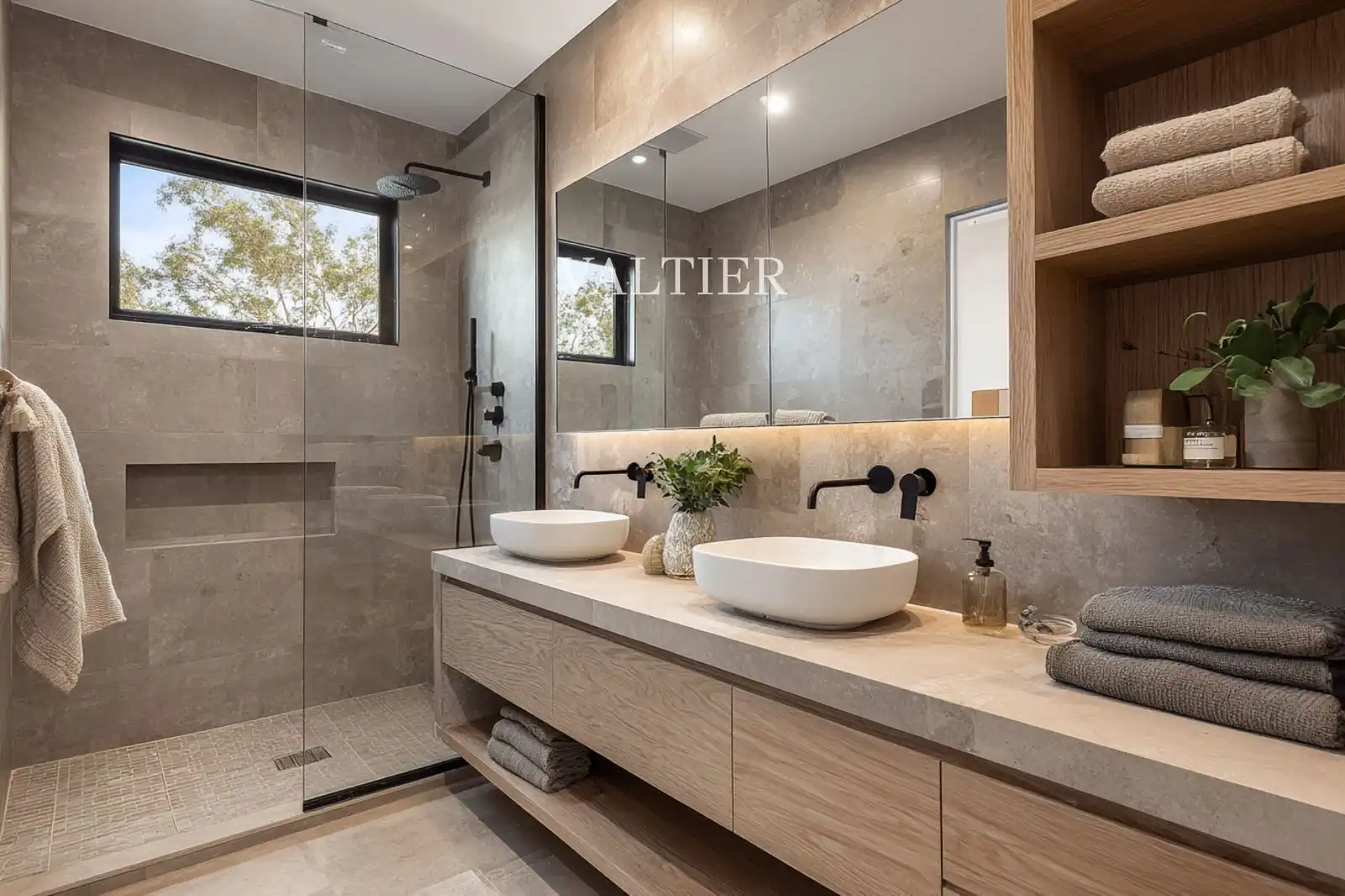 Baño de Casa o chalet en venta en Pozuelo de Alarcón con Aire acondicionado, Calefacción y Piscina