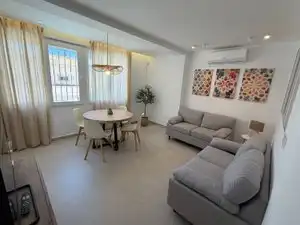 Wohnzimmer von Wohnung zur Miete in Almuñécar mit Klimaanlage, Terrasse und Möbliert