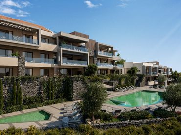 Àtic amb piscina en venda a Benahavís pueblo