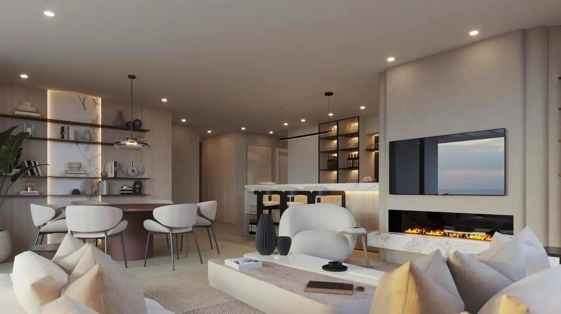 Penthouse with pool for sale in Selwo, imagen 4