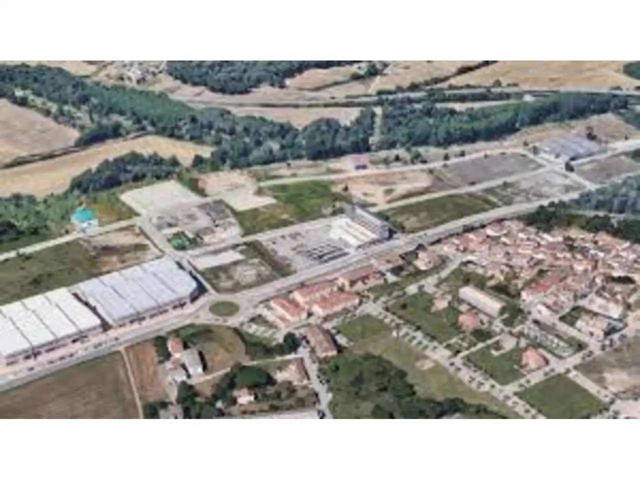 Vista exterior de Terreny industrial en venda en Quart