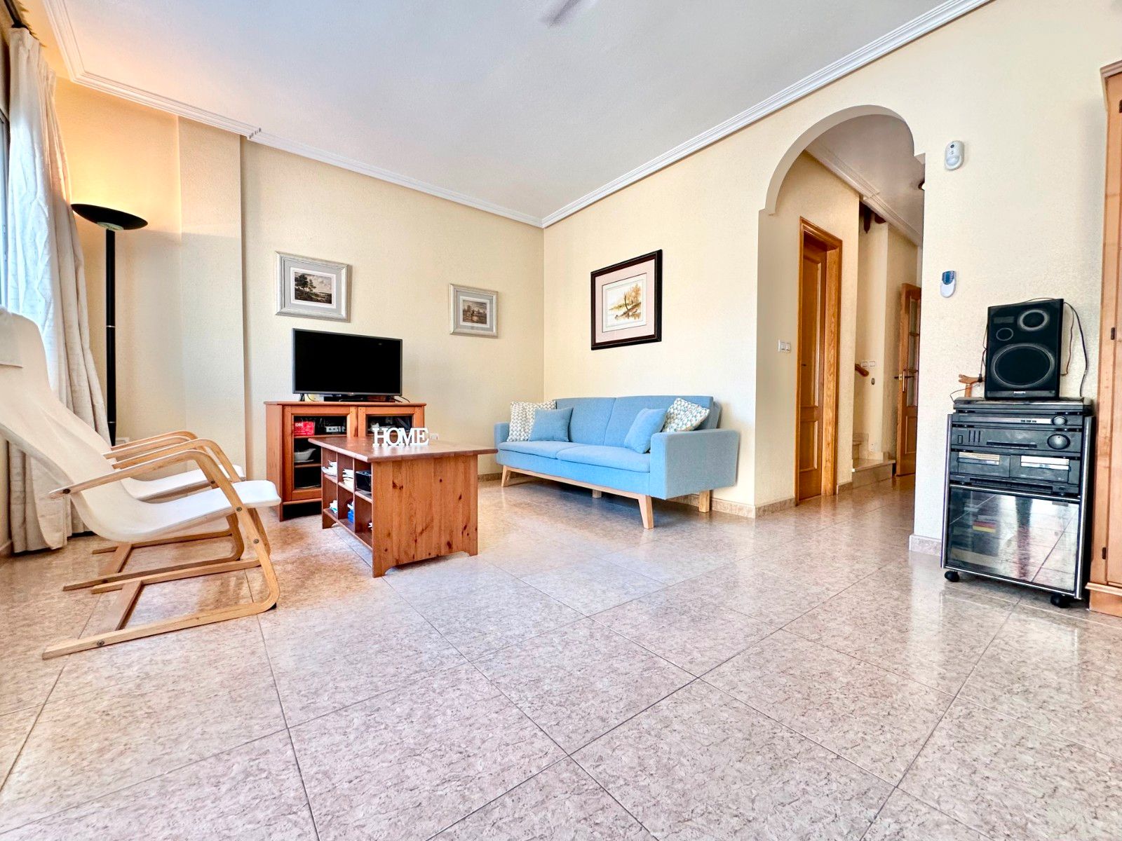 Living room of House or chalet for sale in San Pedro del Pinatar  with Air Conditioner, Private garden and Terrace