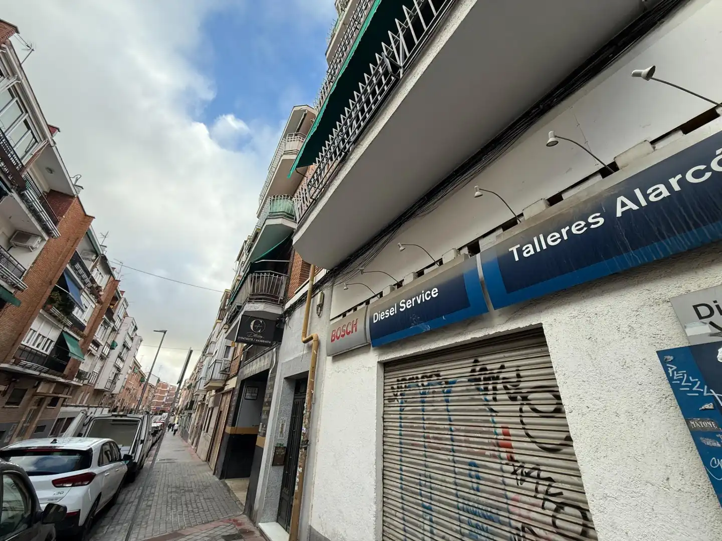 Vista exterior de Apartamento en venta en Madrid