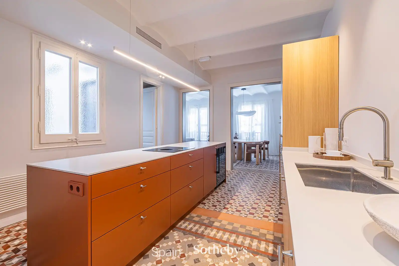 Kitchen of Apartments for sale in Barcelona  with Air Conditioner and Heating
