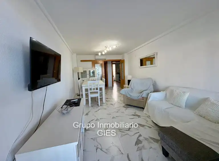 Sala de estar de Apartamento en venta en Cullera con Aire acondicionado, Calefacción y Terraza