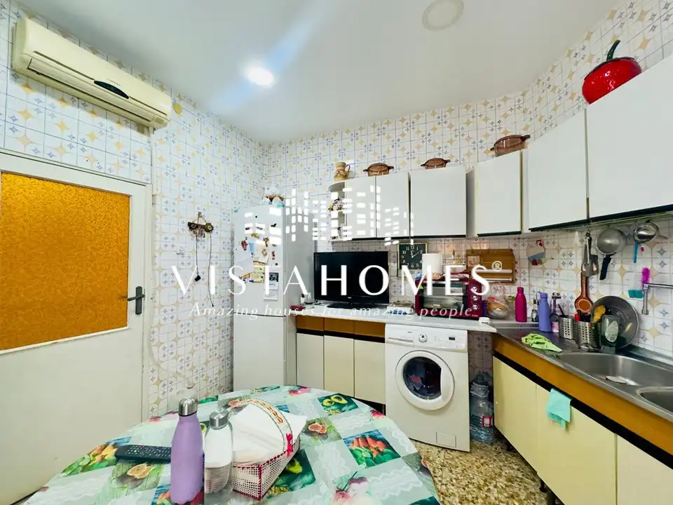 Küche von Wohnung zum Verkauf in Madrid mit Klimaanlage, Heizung und Balkon