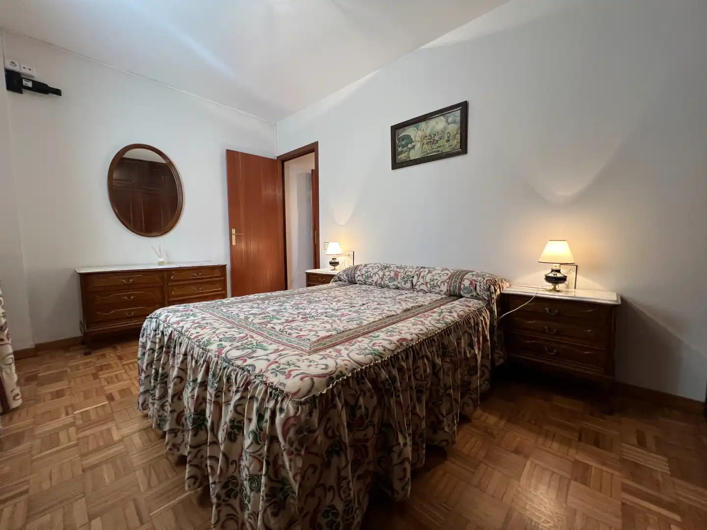 Bedroom of Flat for sale in Jaca  with Heating, Storage room and Furnished