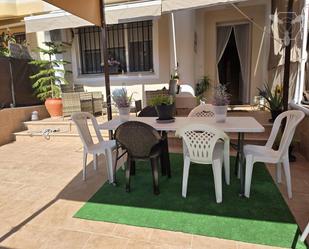 Terrace of Single-family semi-detached for sale in Aljaraque  with Air Conditioner and Storage room