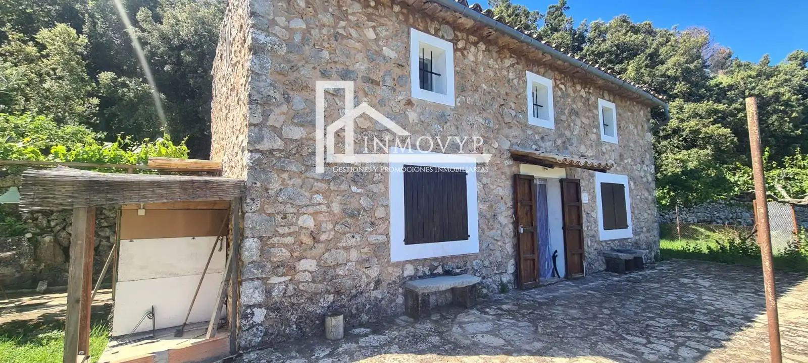Vista exterior de Finca rústica en venta en Escorca con Aire acondicionado y Amueblado