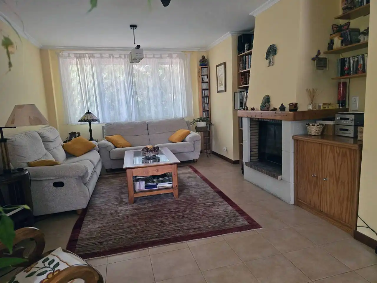 Sala de estar de Casa o chalet en venta en Cabanillas del Campo