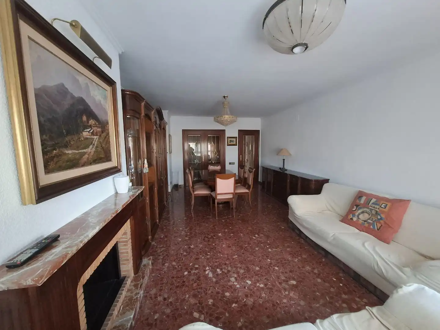 Living room of Flat for rent in Centro  