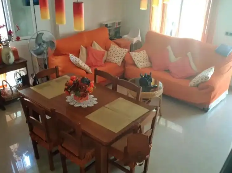 Sala de estar de Casa o chalet en venta en Almazora / Almassora con Aire acondicionado, Calefacción y Jardín privado