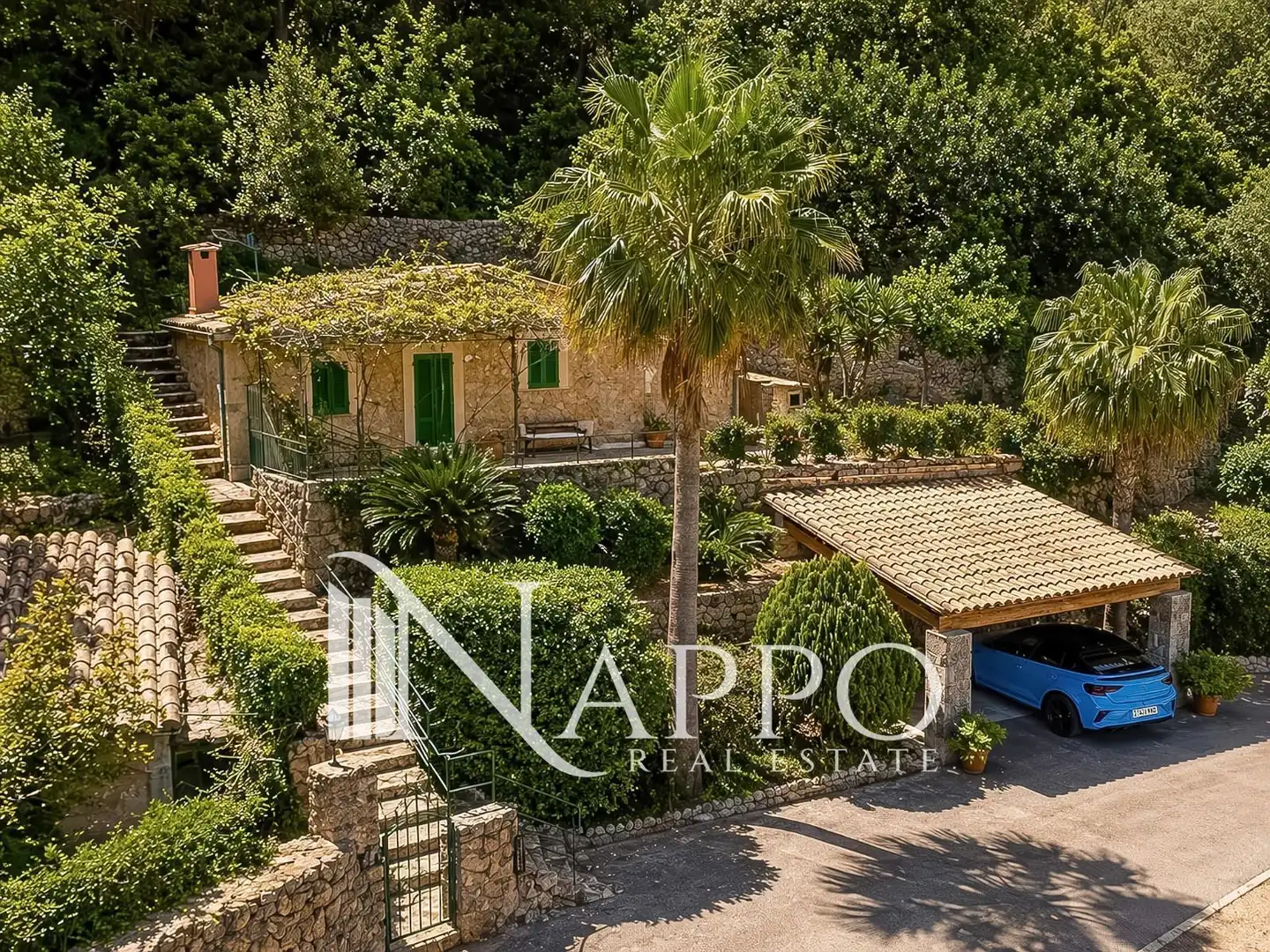 Exterior view of Houses for sale in Sóller  with Air Conditioner, Storage room and Swimming Pool