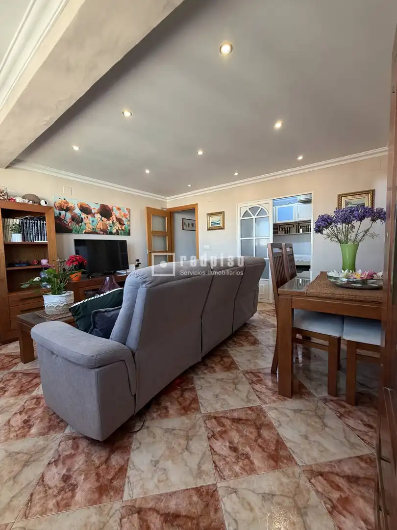 Sala de estar de Piso en venta en Málaga con Aire acondicionado y Amueblado