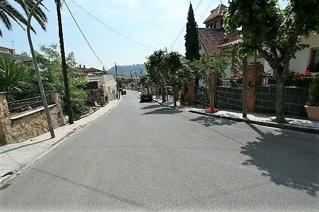 Vista exterior de Residencial en venda en Vallirana