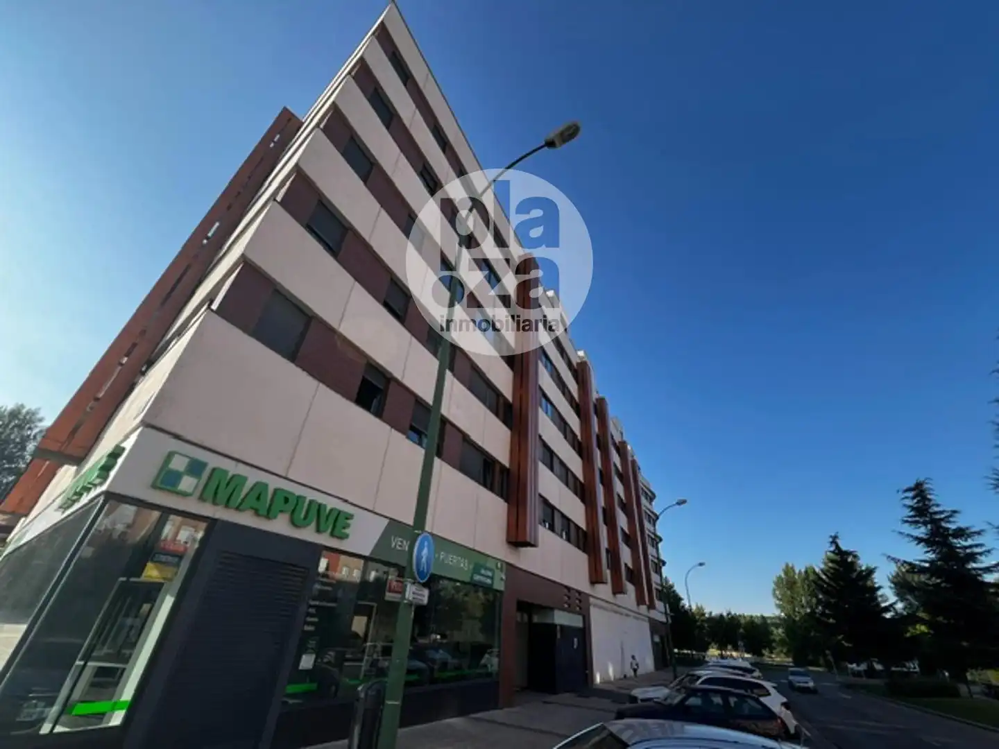 Vista exterior de Pis en venda en Burgos amb Calefacció i Moblat