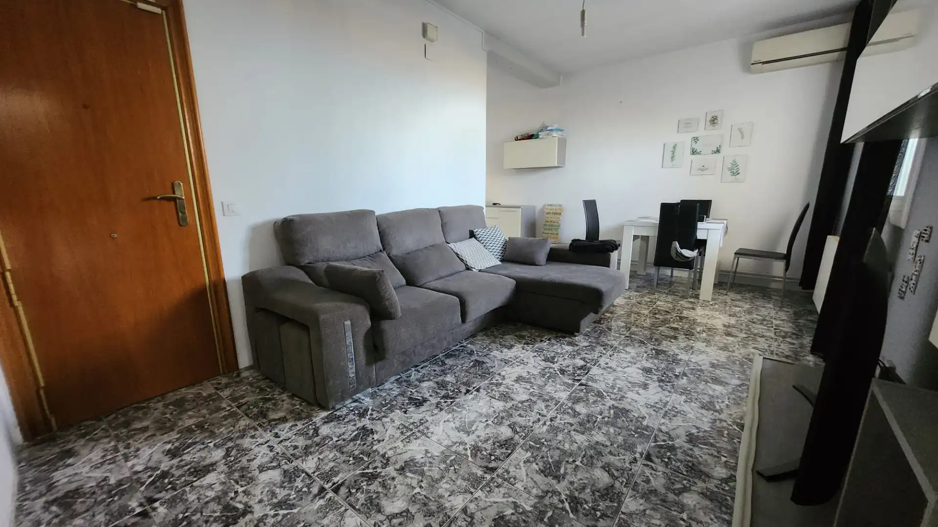 Sala de estar de Ático en venta en  Barcelona Capital con Aire acondicionado, Calefacción y Terraza