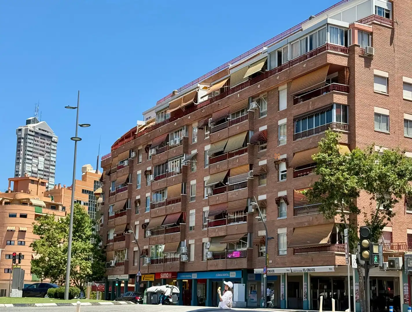 Vista exterior de Pis de lloguer en Benidorm amb Aire condicionat, Calefacció i Moblat