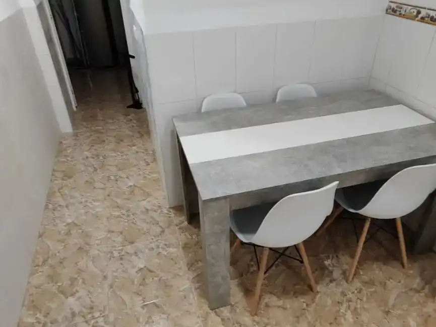 Menjador de Dúplex de lloguer en Murcia amb Aire condicionat i Moblat