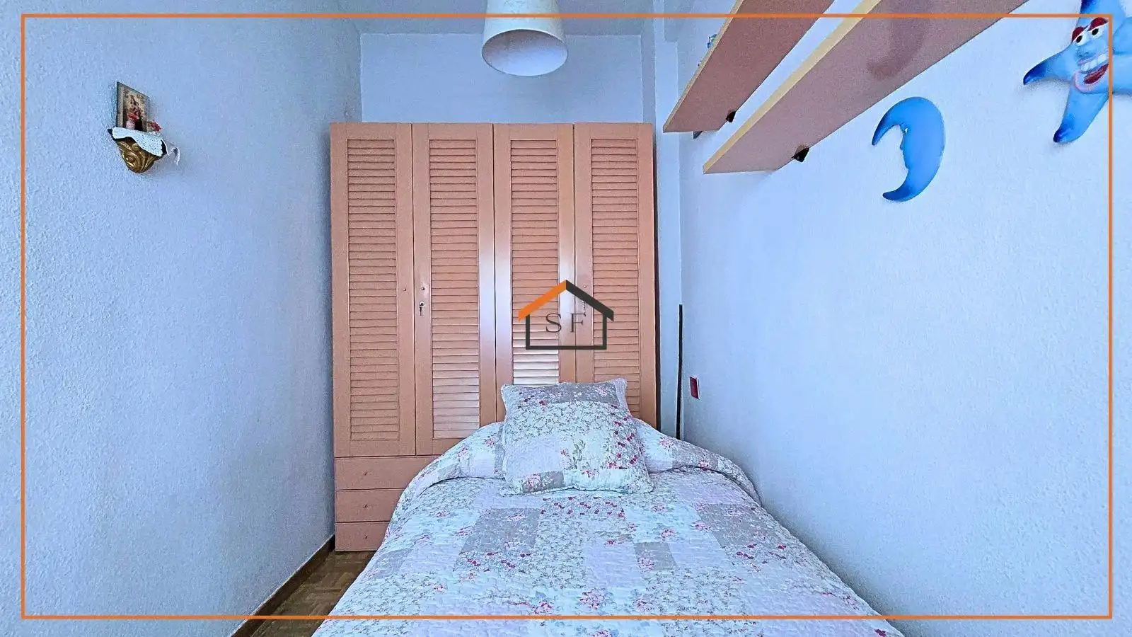 Schlafzimmer von Wohnung zum Verkauf in Madrid mit Klimaanlage, Heizung und Parkett