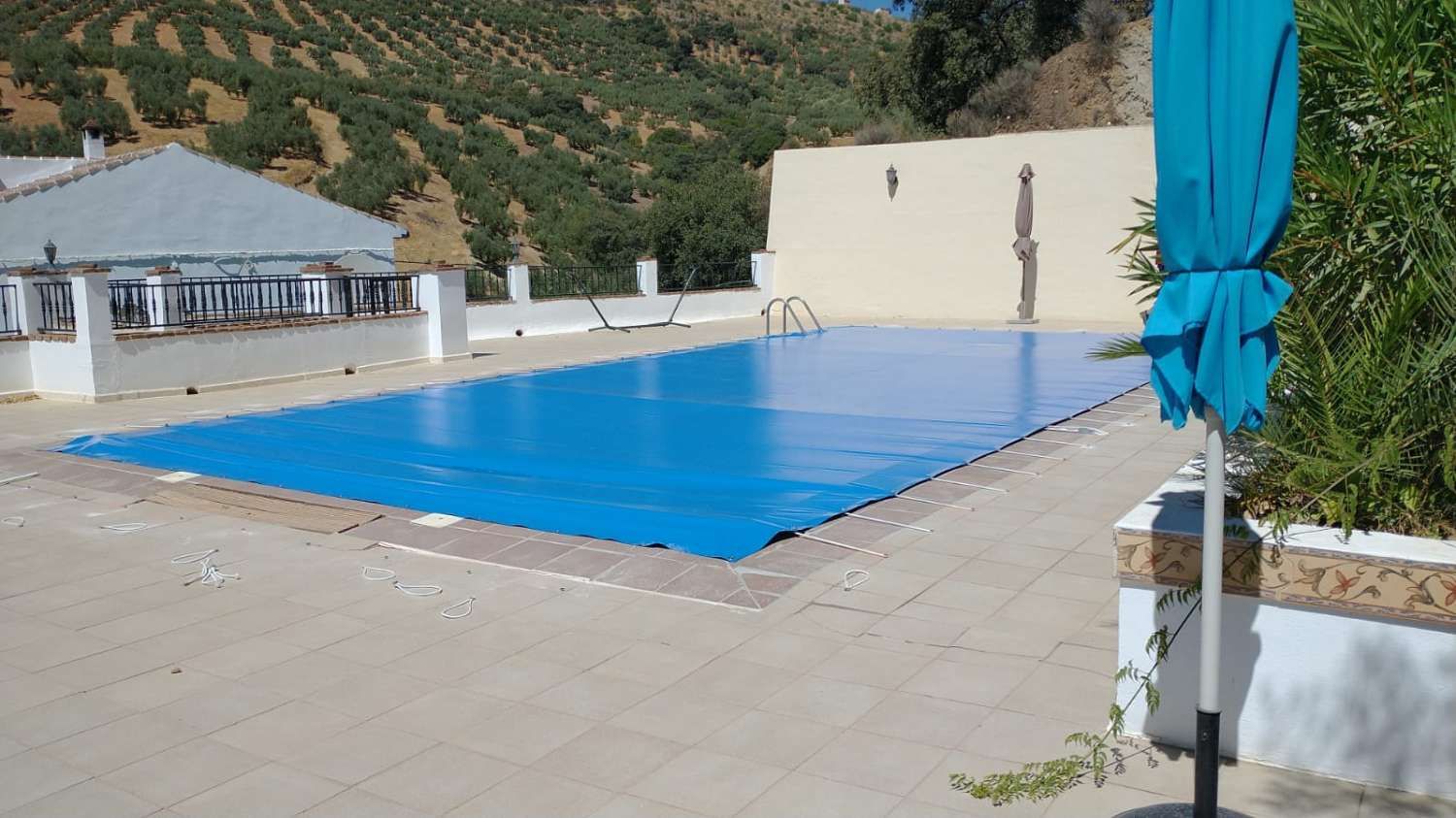 Piscina de Finca rústica en venda en Zagra amb Piscina, Moblat i Internet