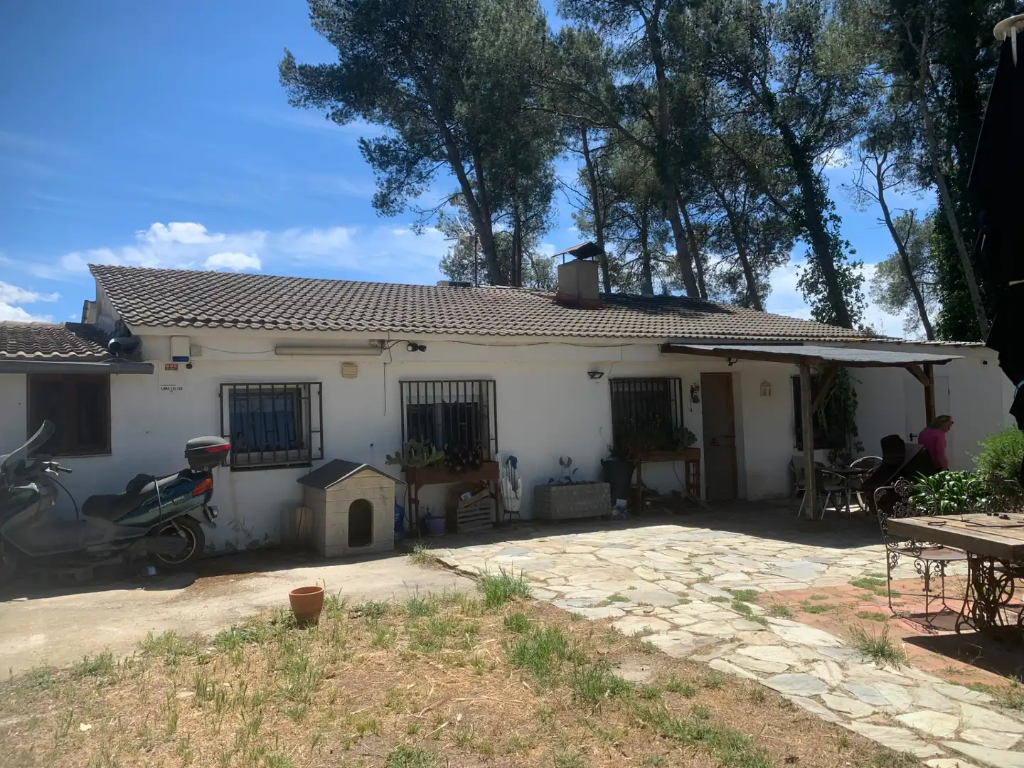 Jardín de Finca rústica en venta en Vallirana con Aire acondicionado, Calefacción y Jardín privado