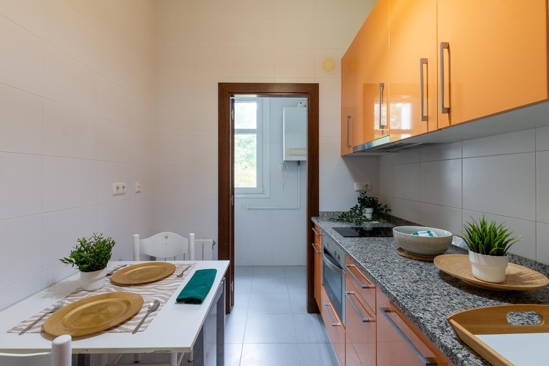 Kitchen of Flat for sale in Santander  with Private garden
