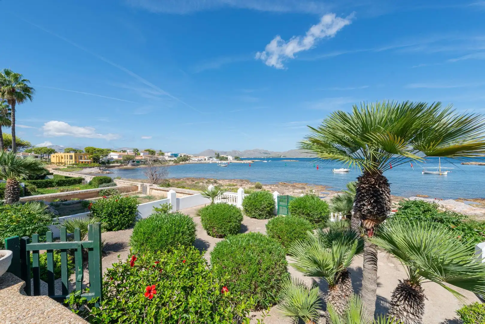 Jardí de Casa o xalet de lloguer en Alcúdia amb Aire condicionat, Terrassa i Moblat