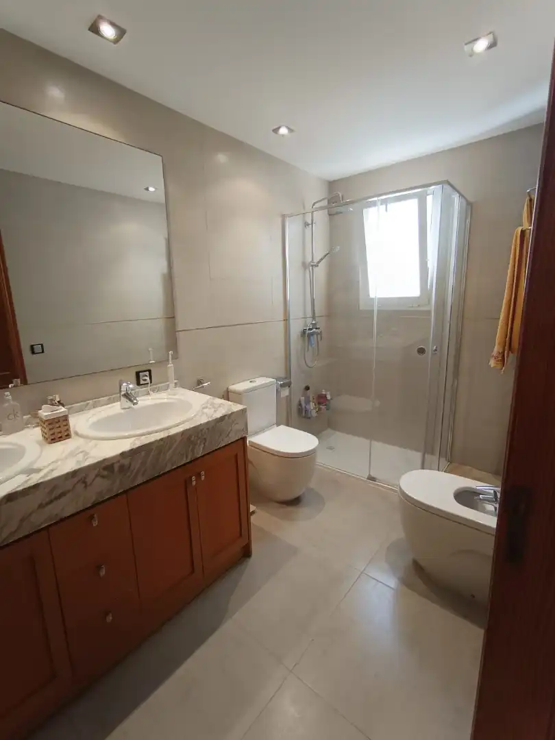 Badezimmer von Maisonette zum Verkauf in Marratxí mit Heizung, Terrasse und Ofen